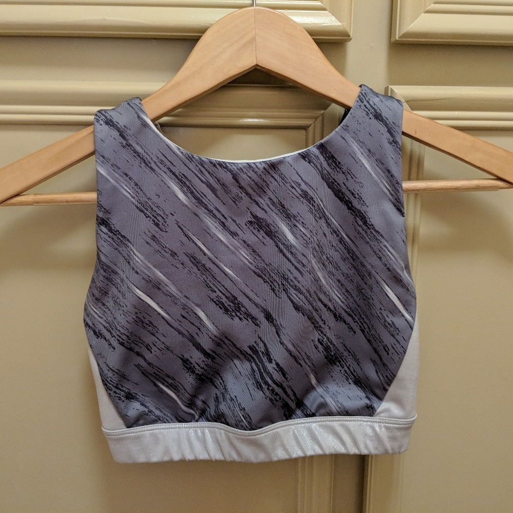 Joy Lab Metallic High Neck Sports Bra